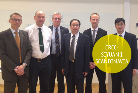 Prosjektledelsen hadde i dag gleden av å ta imot Mr. Mo, visepresidenten fra China Railway SIYUAN Survey and Design Group Co., Ltd. i Oslo rådhus. 